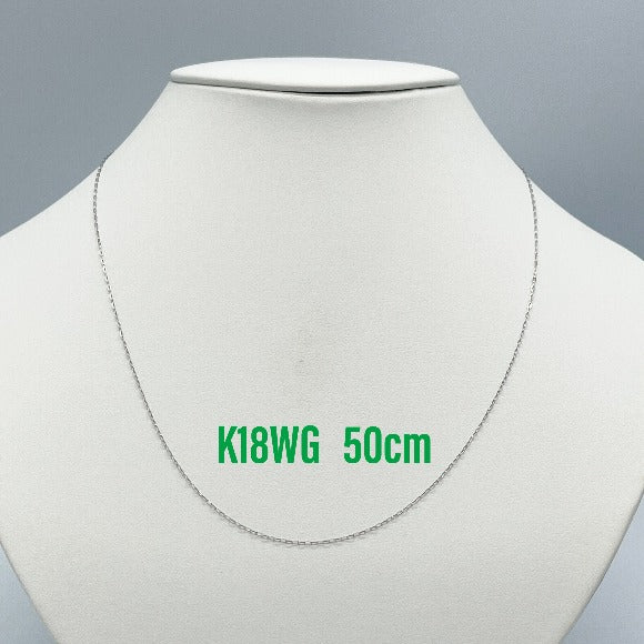 K18WG スライドピン付カットケーブルチェーン