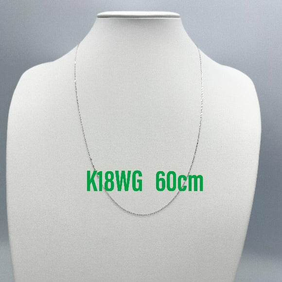 K18WG スライドピン付カットケーブルチェーン